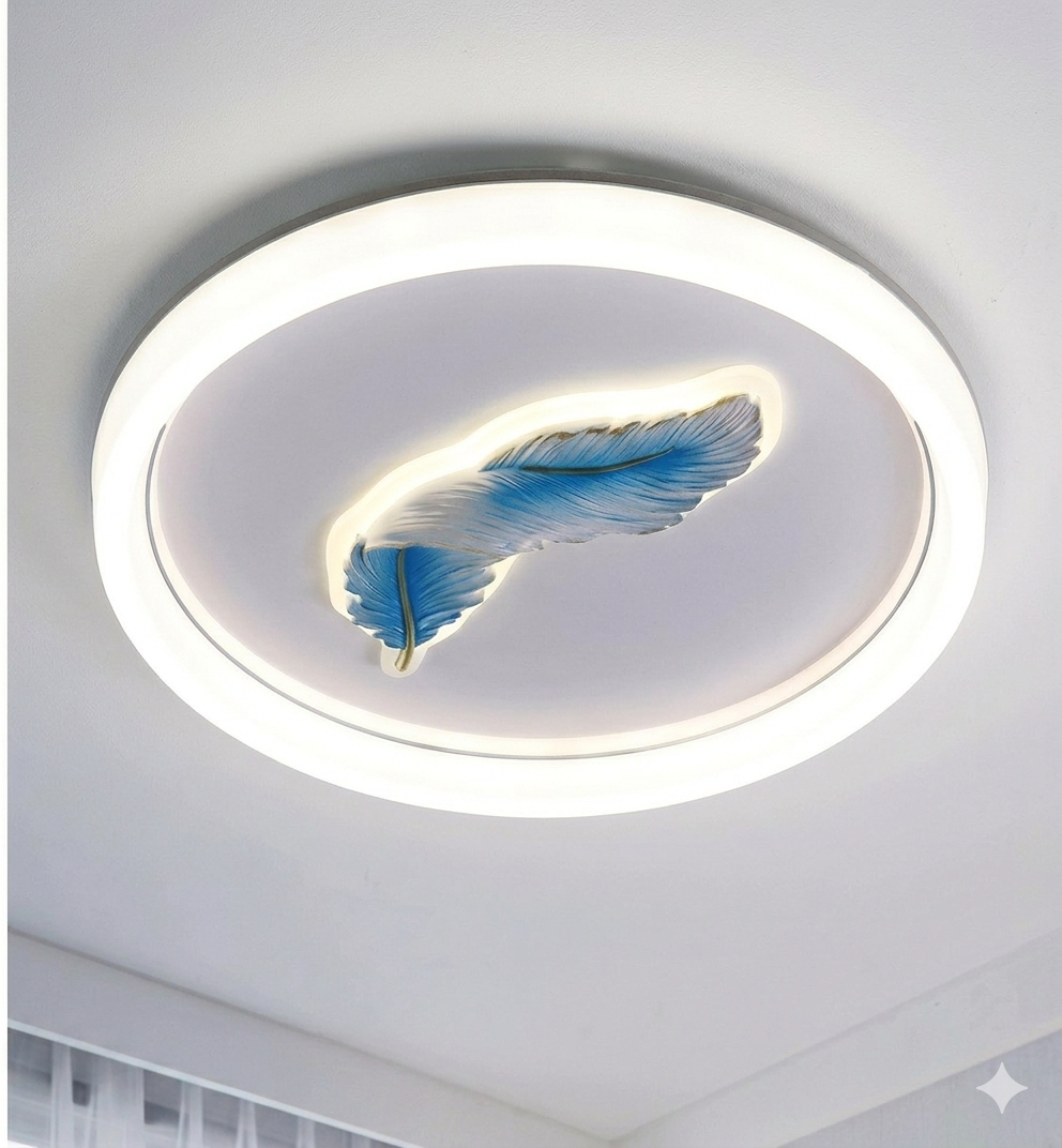 Whimsical Flush-Mount Led Ceiling Light