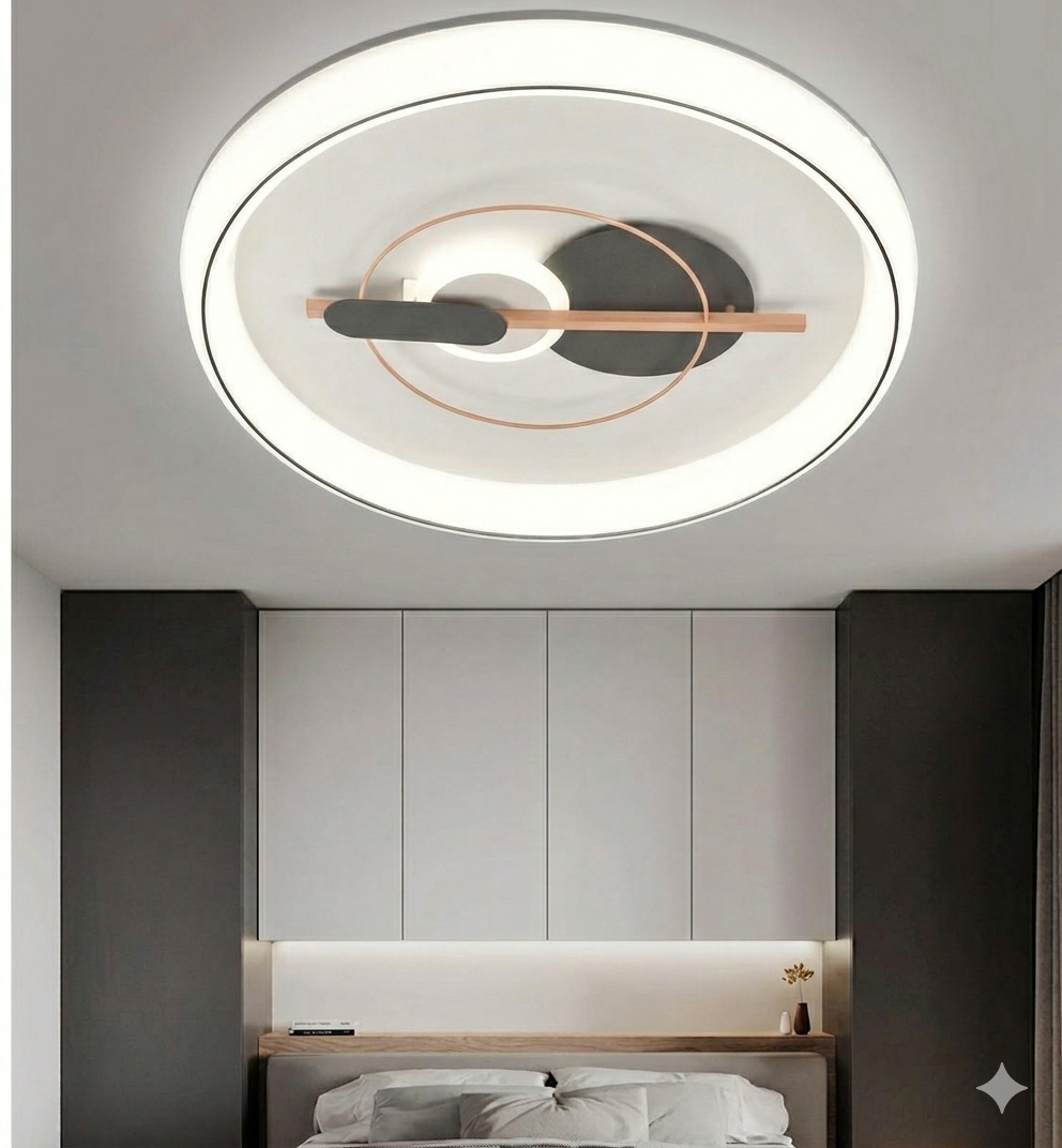 Clock Like Ceiling Light