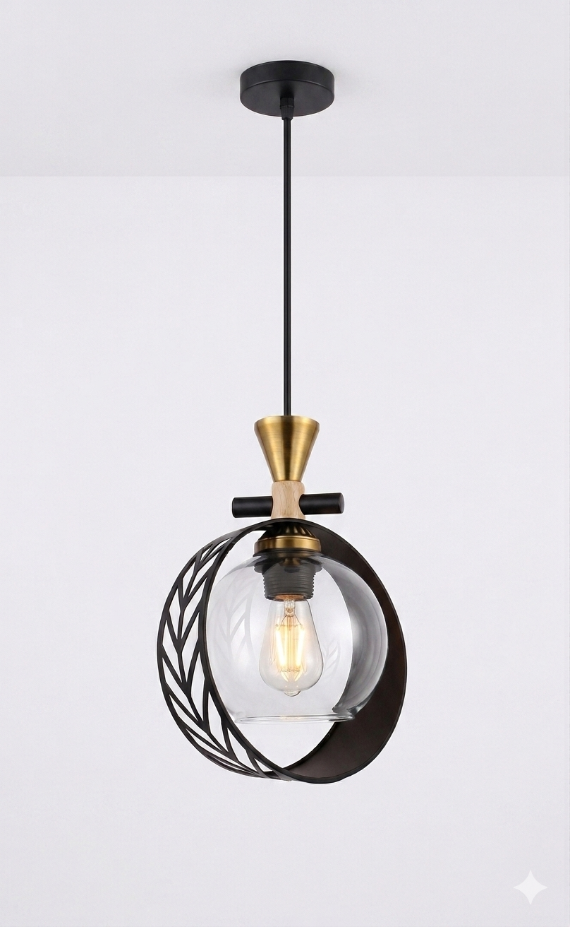 Modern Geometric Design Pendant